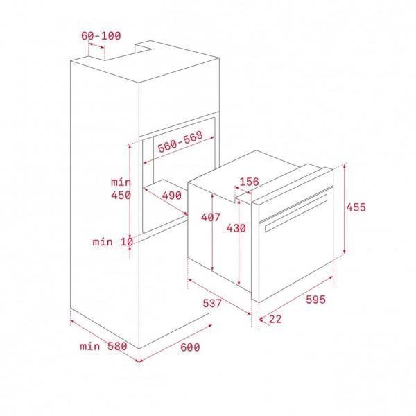 Духовка электрическая Teka HLC 8400 (111130003) 012057 фото