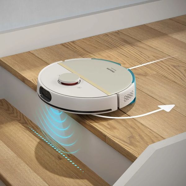 Робот-пилосос з вологим прибиранням Philips HomeRun 7000 Series Aqua XU7100/02 610349 фото