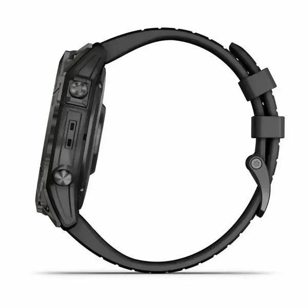 Смарт-часы Garmin Epix Pro Gen 2 Sapphire 51mm Carbon G. DLC Tit. with Black Band (010-02804-00/01/53) 612644 фото