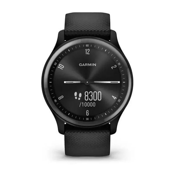 Смарт-часы Garmin Vivomove Sport Black Case and S. Band w. Slate Accents (010-02566-00) 613099 фото