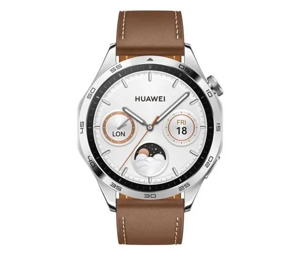 Смарт-часы Huawei Watch GT 4 Classic 46 Silver Brown 615995 фото