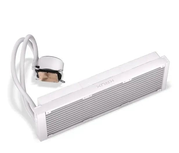 Водяное охлаждение Krux HydroGlance 360 ​​ARGB LCD White (KRXE005) 615052 фото