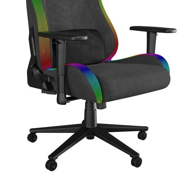Комп'ютерне крісло для геймера Genesis Trit 660 Mesh RGB Grey 572767 фото