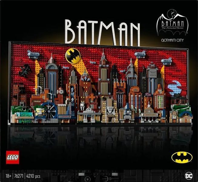 Блочный конструктор LEGO Бэтмен: Мультсериал Готем-сити (76271) 613513 фото