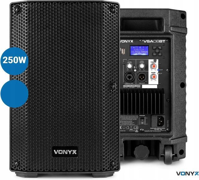 Акустична система Vonyx VSA08BT 601358 фото