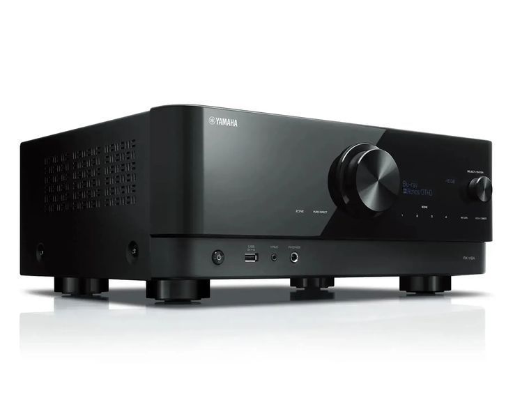 Акустика для домашнего кинотеатра Yamaha MusicCast RX-V6A + Indiana Line Tesi 561 Black/Nut 572194 фото