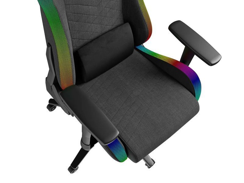 Комп'ютерне крісло для геймера Genesis Trit 660 Mesh RGB Grey 572767 фото