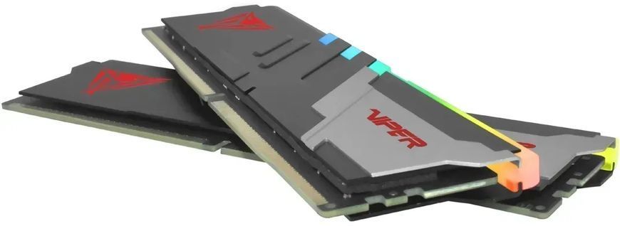 Пам'ять для настільних комп'ютерів Patriot 64 GB (2x32GB) DDR5 6000 MHz Viper Venom RGB (PVVR564G600C36K) 579675ua фото