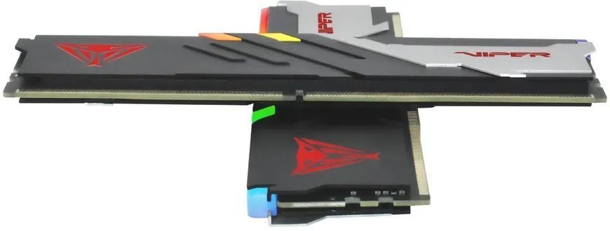 Пам'ять для настільних комп'ютерів Patriot 64 GB (2x32GB) DDR5 6000 MHz Viper Venom RGB (PVVR564G600C36K) 579675ua фото