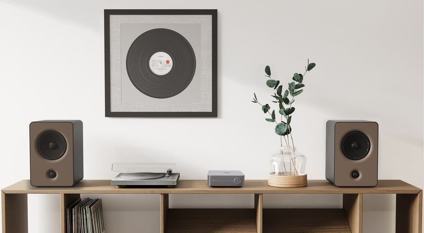 Підсилювач WiiM AMP Сріблястий, HDMI ARC, Стрімер, Wi-Fi, DLNA, AirPlay2, Двонаправлений BT, Chromecast, Spotify 707106 фото