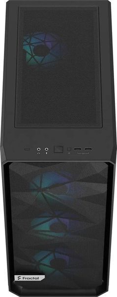 Корпус Fractal Design Meshify 2 Compact Lite RGB Black TG Light Tint (FD-C-MEL2C-05) 017522 фото