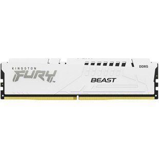 Пам'ять для настільних комп'ютерів Kingston FURY 32 GB DDR5 6400 MHz Beast EXPO White (KF564C32BWE-32) 033808 фото