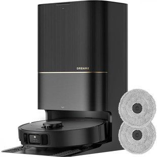 Робот-пылесос с влажной уборкой Dreame X40 Ultra Black 036618 фото