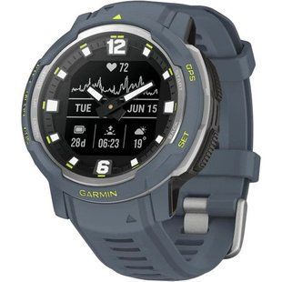 Смарт-годинник Garmin Instinct Crossover - Standard Edition Blue Granite (010-02730-14/04) 035094 фото