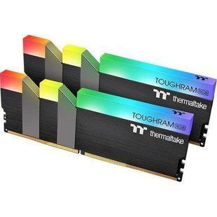 Пам'ять для настільних комп'ютерів Thermaltake 16 GB (2x8GB) DDR4 4600 MHz TOUGHRAM Black RGB (R009D408GX2-4600C19A) 033908 фото