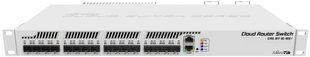 Комутатор MIKROTIK CRS317-1G-16S+RM 10 Gigabit Ethernet, 16 портів, Керований 405930 фото