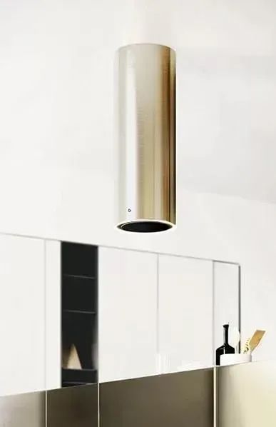 Вытяжка декоративная Ciarko Tubus W Gold Steel (CDW3801) 603936 фото