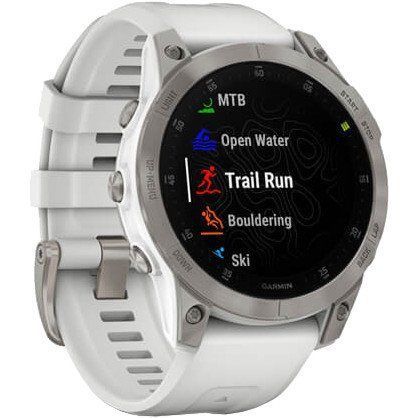 Смарт-годинник Garmin Epix (Gen 2) Sapphire - White Titanium (010-02582-20/21) 035044 фото