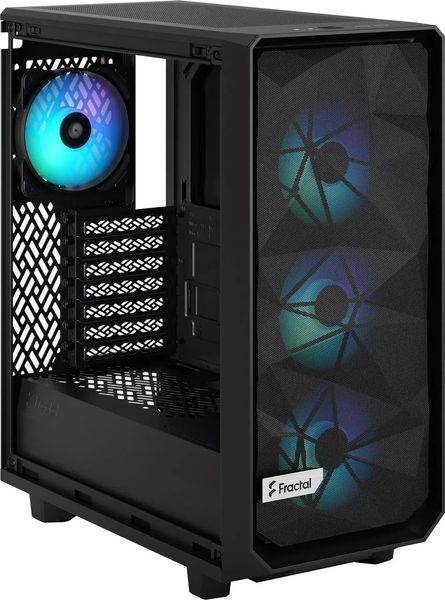Корпус Fractal Design Meshify 2 Compact Lite RGB Black TG Light Tint (FD-C-MEL2C-05) 017522 фото