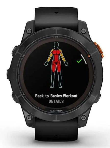 Смарт-годинник Garmin Fenix 7 Pro Solar Slate Gray w. Black Band (010-02777-00/01) 613047 фото