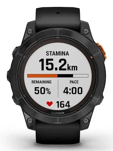 Смарт-годинник Garmin Fenix 7 Pro Solar Slate Gray w. Black Band (010-02777-00/01) 613047 фото