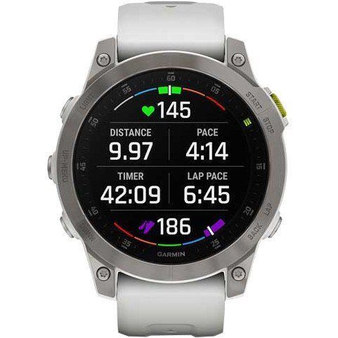 Смарт-годинник Garmin Epix (Gen 2) Sapphire - White Titanium (010-02582-20/21) 035044 фото