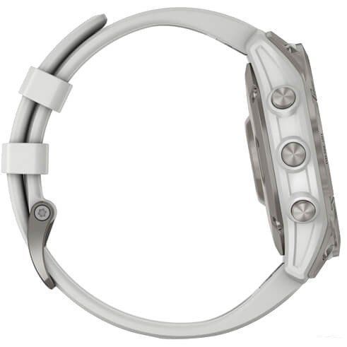 Смарт-годинник Garmin Epix (Gen 2) Sapphire - White Titanium (010-02582-20/21) 035044 фото