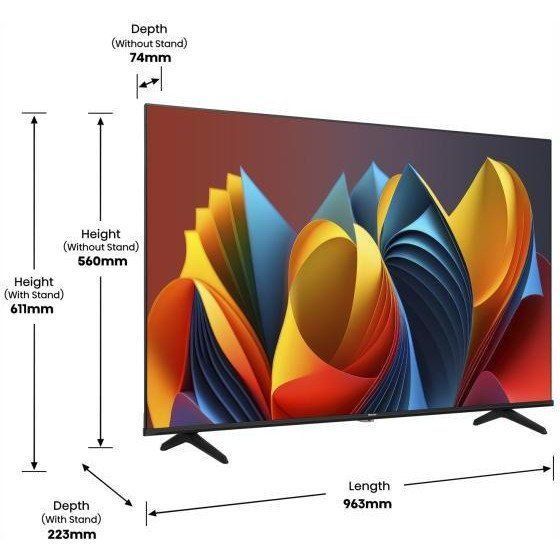 QLED телевізор Hisense 43E7NQ 003022 фото