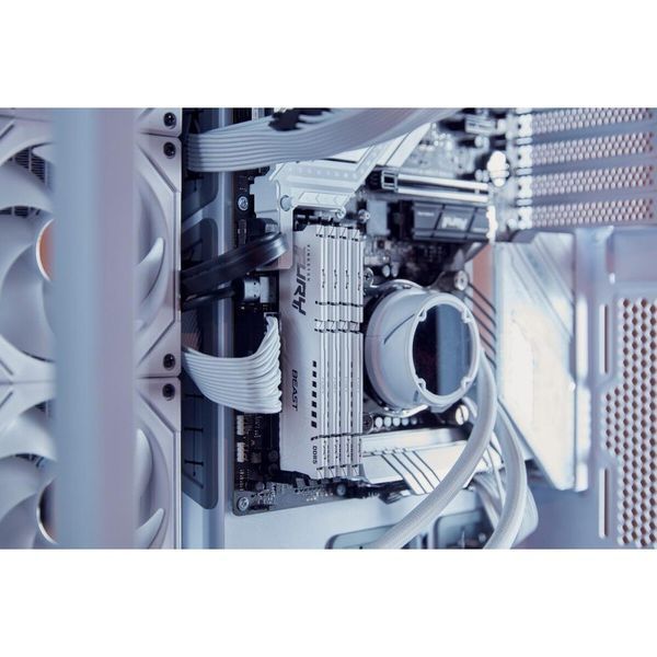 Память для настольных компьютеров Kingston FURY 32 GB DDR5 6400 MHz Beast EXPO White (KF564C32BWE-32) 033808 фото