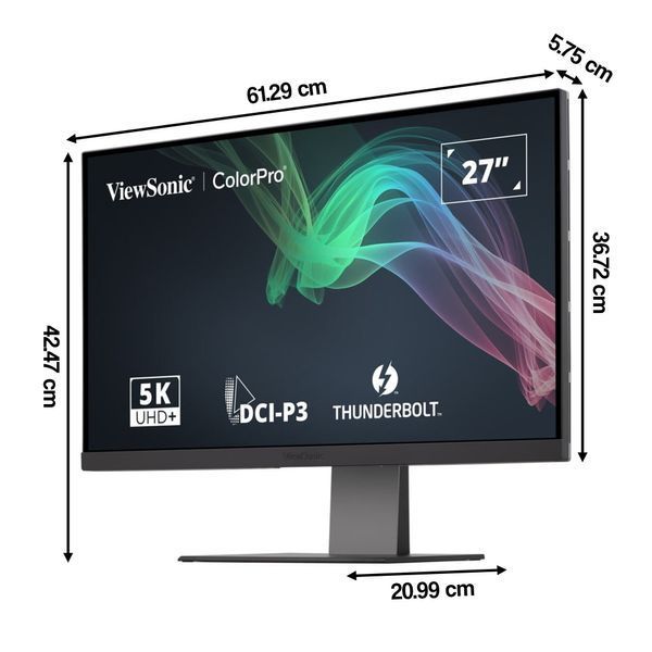 Монітор VIEWSONIC VP2788-5K 27" 5120x2880px IPS 5 мс [GTG] 2099286 фото