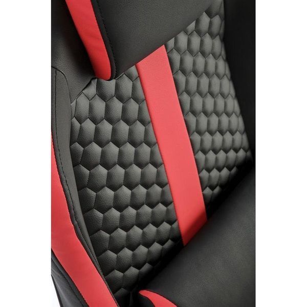 Комп'ютерне крісло для геймера Halmar Gamer червоний/чорний 018573 фото