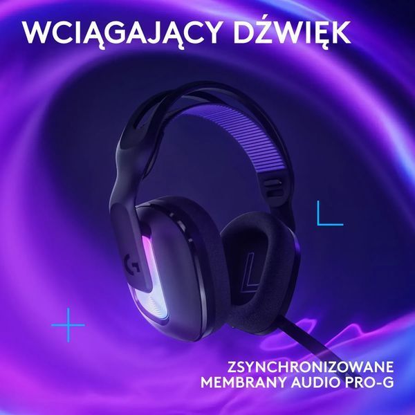 Навушники з мікрофоном Logitech G522 Lightspeed Black (981-001544) 596179 фото