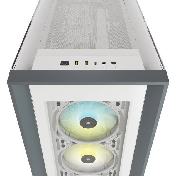 Корпус Corsair iCUE 5000X RGB Tempered Glass White (CC-9011213-WW) 017479 фото