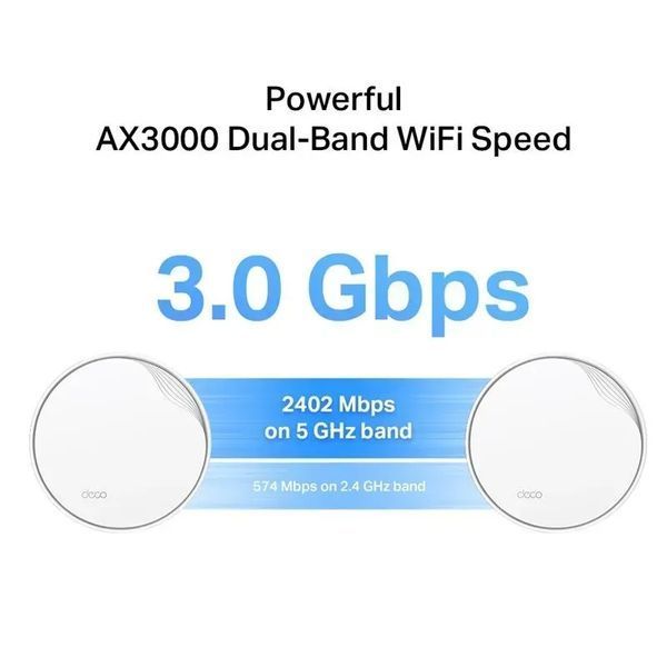 Mesh-система TP-Link Deco X50 PoE 1-Pack 577133ua фото