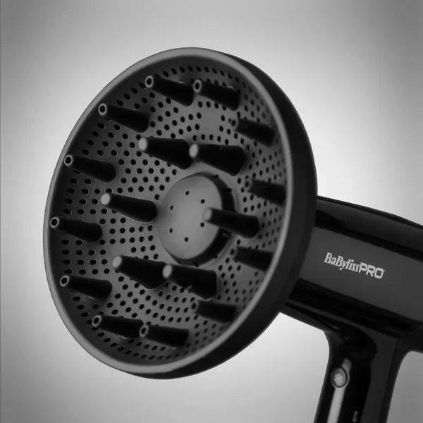 Фен BaByliss Pro Falco Black&Silver BAB8550BE 580636ua фото