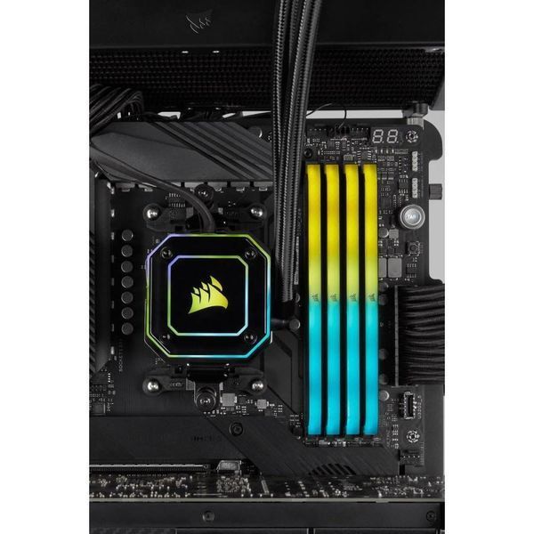 Память для настольных компьютеров Corsair 64 GB (2x32GB) DDR4 3600 MHz Vengeance RGB RS (CMG64GX4M2D3600C18) 027638 фото