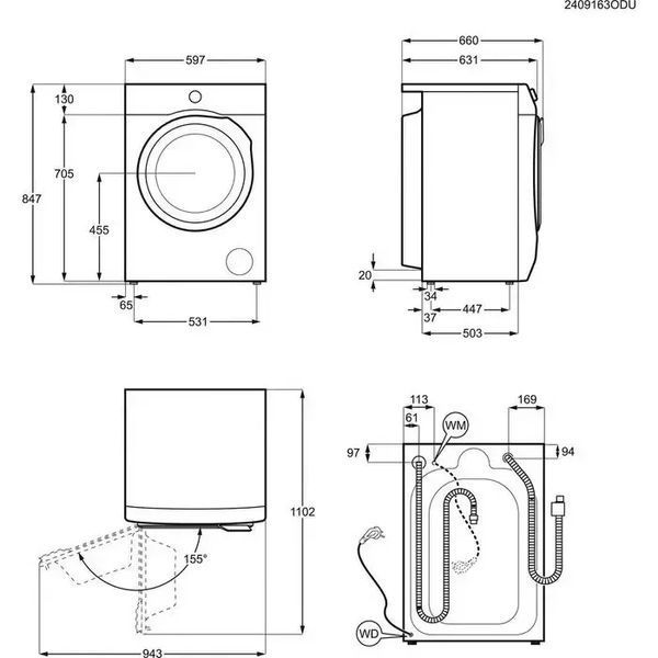 Стиральная машина автоматическая Electrolux EW7FEU5692QP 573124 фото