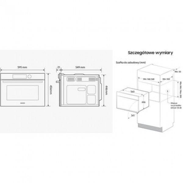 Микроволновка Samsung NQ5B4313GBW 020996 фото