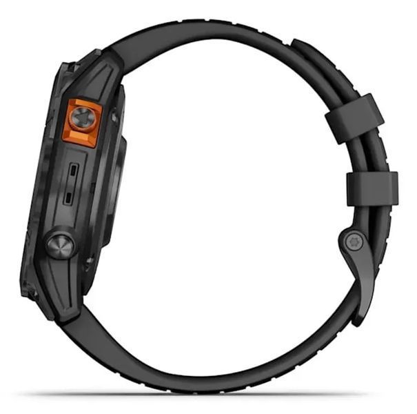 Смарт-годинник Garmin Fenix 7 Pro Solar Slate Gray w. Black Band (010-02777-00/01) 613047 фото