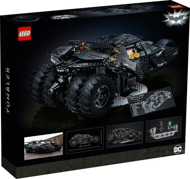 Блоковий конструктор LEGO Бетмобіль Тумблер (76240) 613518 фото