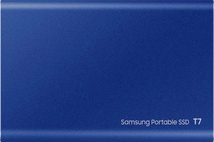 SSD накопичувач Samsung T7 1 TB Indigo Blue (MU-PC1T0H/WW) 000685 фото