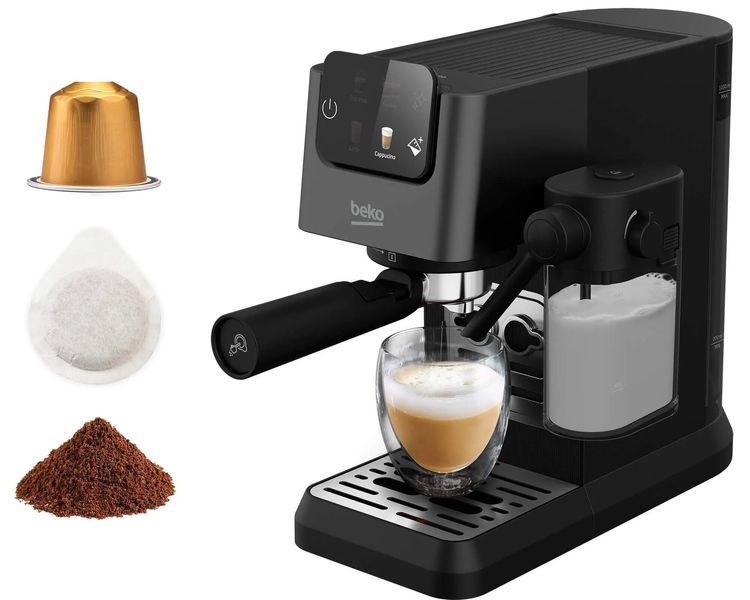 Кавоварка BEKO CaffeExperto CEP5464DX з модулем для капсул Nespresso 2009196 фото