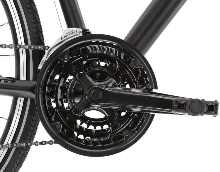 Велосипед горный (MTB) Kross Evado 2.0 Me 28 2023 Black/Green 603287 фото