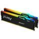 Пам'ять для настільних комп'ютерів Kingston FURY 32 GB (2x16GB) DDR5 6000 MHz Beast RGB (KF560C40BBAK2-32) 033758 фото 2