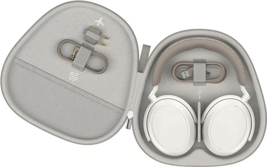 Наушники с микрофоном Sennheiser MOMENTUM 4 Wireless White (509267) 427639ua фото