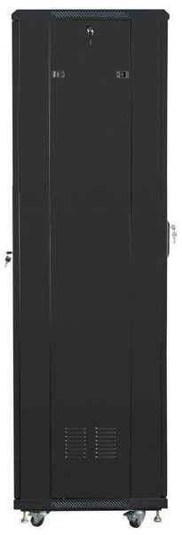 Шафа RACK LANBERG 19" 42U FF01-6642-12B 600 x 600 мм, стояча, чорна 470976 фото