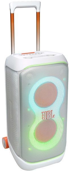 Портативна акустика JBL PartyBox Stage 320 Білий, 240 Вт, Bluetooth, акумулятор 18 годин, мікрофонний та гітарний входи, IPX4 2031875 фото