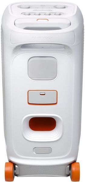 Портативна акустика JBL PartyBox Stage 320 Білий, 240 Вт, Bluetooth, акумулятор 18 годин, мікрофонний та гітарний входи, IPX4 2031875 фото