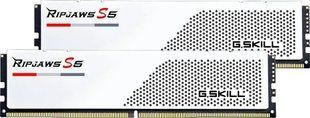 Пам'ять для настільних комп'ютерів G.Skill 32 GB (2x16GB) DDR5 6000 MHz Ripjaws S5 (F5-6000J3238F16GX2-RS5W) 458369ua фото