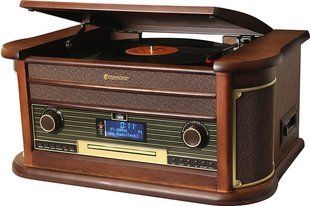 Грамофон ROADSTAR HIF-1996D Bluetooth USB Дерево 395168 фото